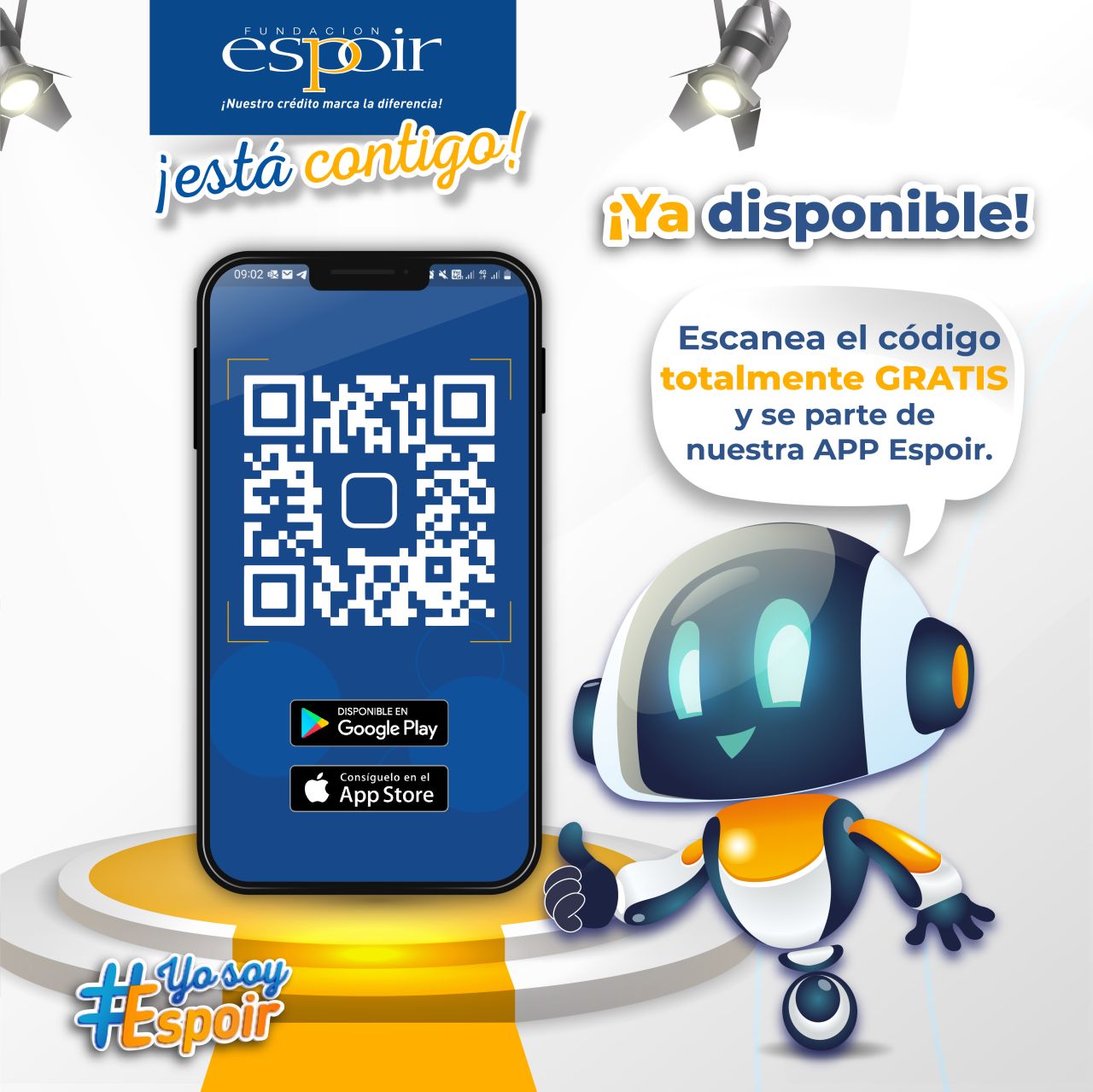 post app Fundación ESPOIR